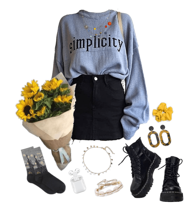 simplicity is sunflowers and harry potter