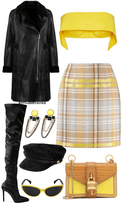 yellow and plaid