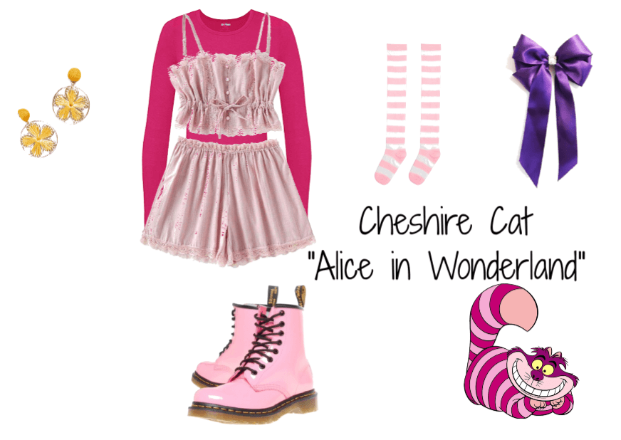 Cheshire cat disneybound