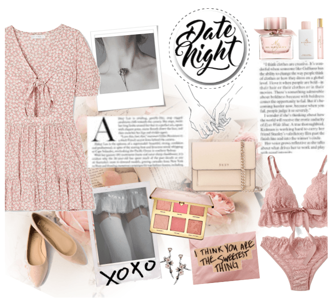 Blush Pink Date Outfit