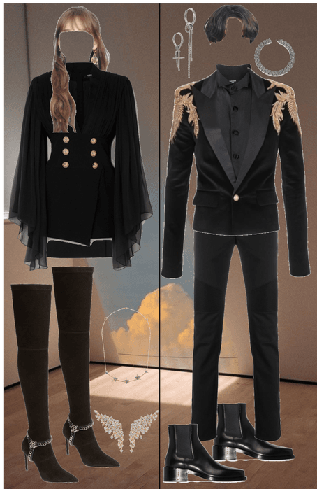 Outfit Couple - KPOP IDOL