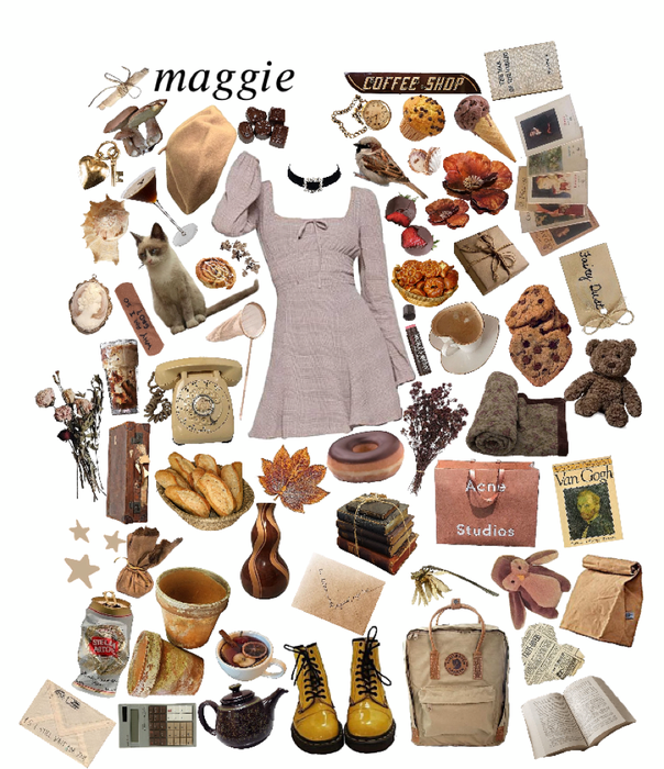 names as outfits . 2  — maggie