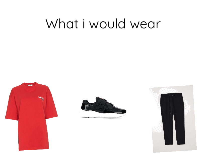 What I would wear