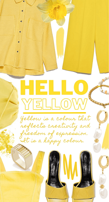 All yellow