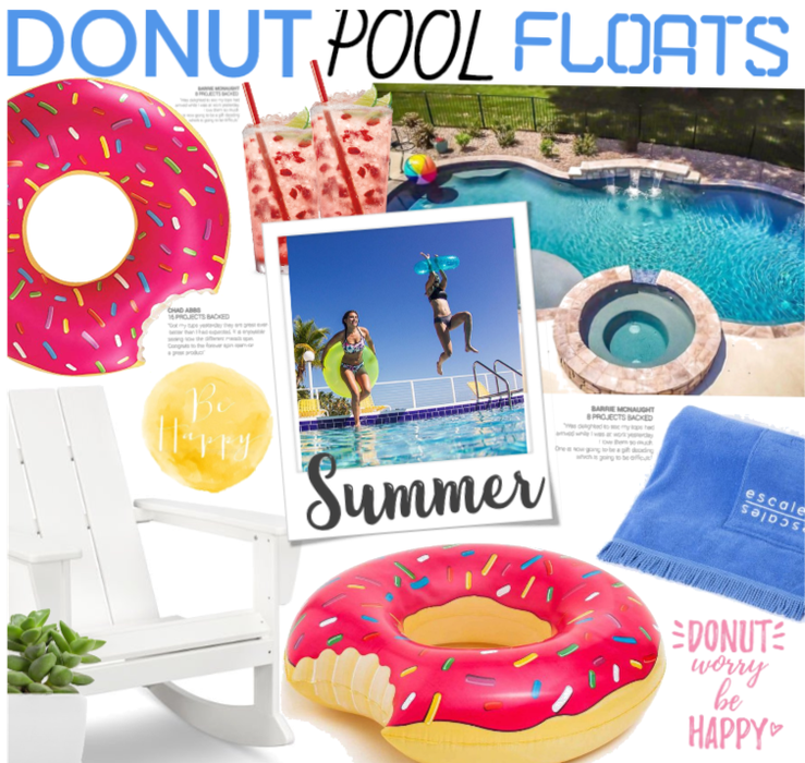 Donut Pool Floats! 🍩