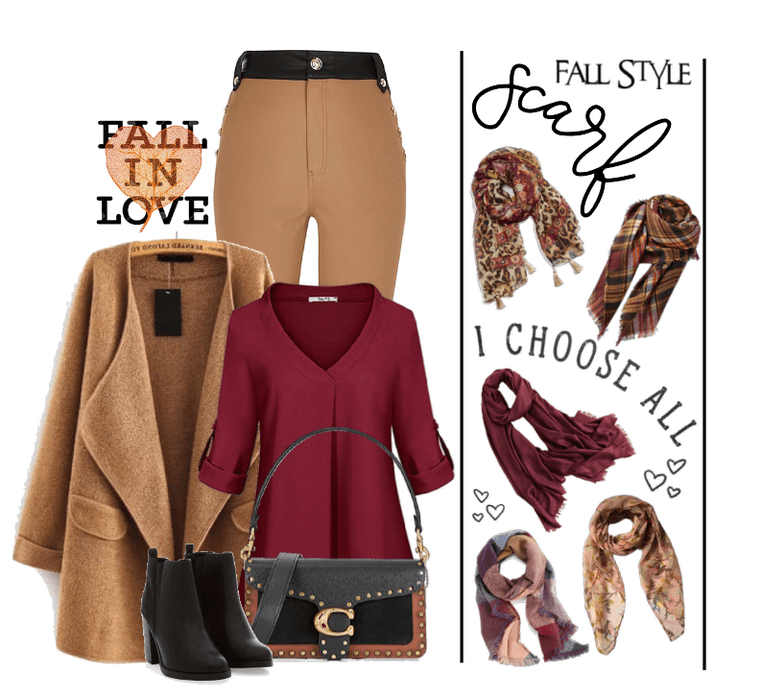 Fall in love with scarves