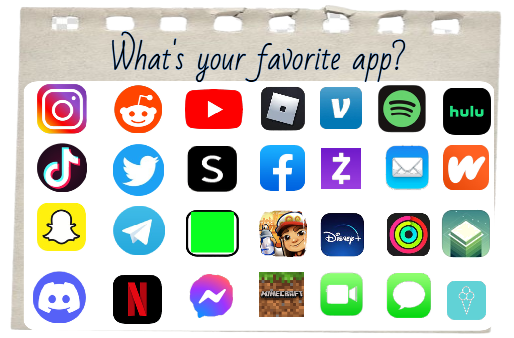 WHAT'S YOUR FAVORITE APP