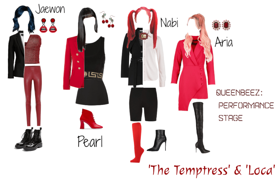 QueenBeez Performance Stage: The Temptress & Loca