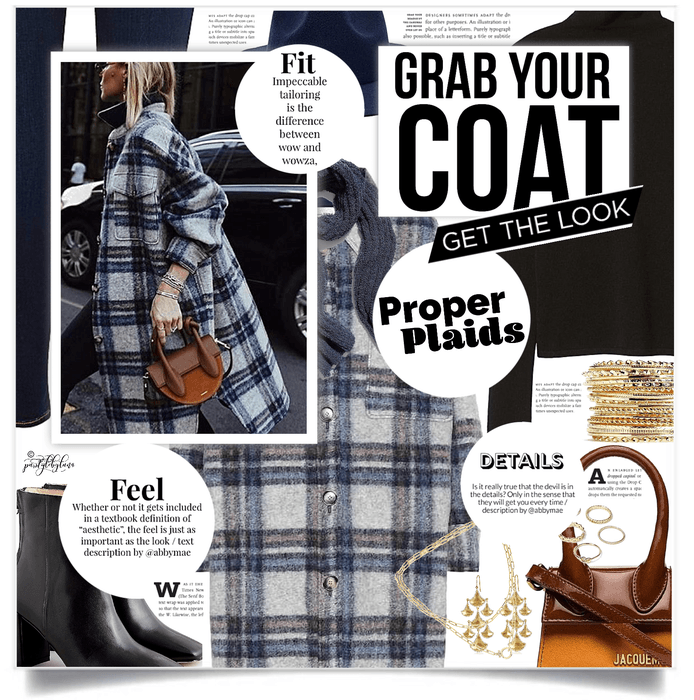 Get The Look: Warm Plaid Coat