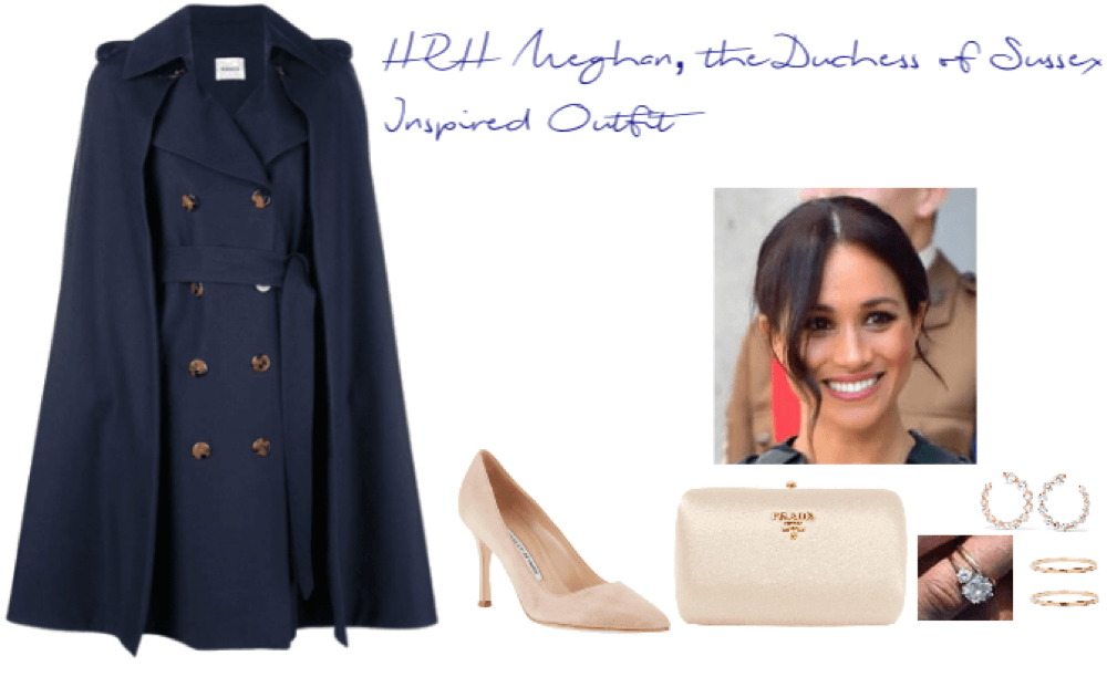 Her Royal Highness Meghan, the Duchess of Sussex Inspired Outfit