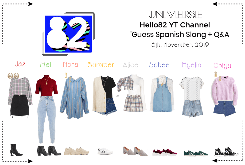 UNIVERSE Hello82 "Guess Spanish Slang + Q&A