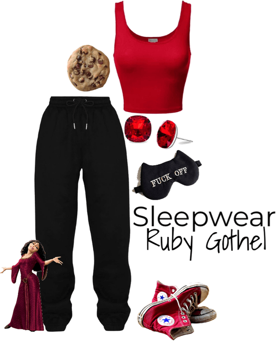 Ruby Gothel//Sleepwear