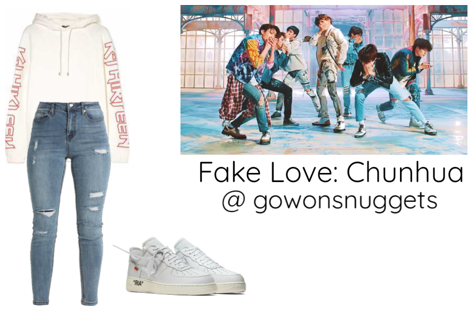 BTs BTS 8th Member Fake Love Outfit:#2