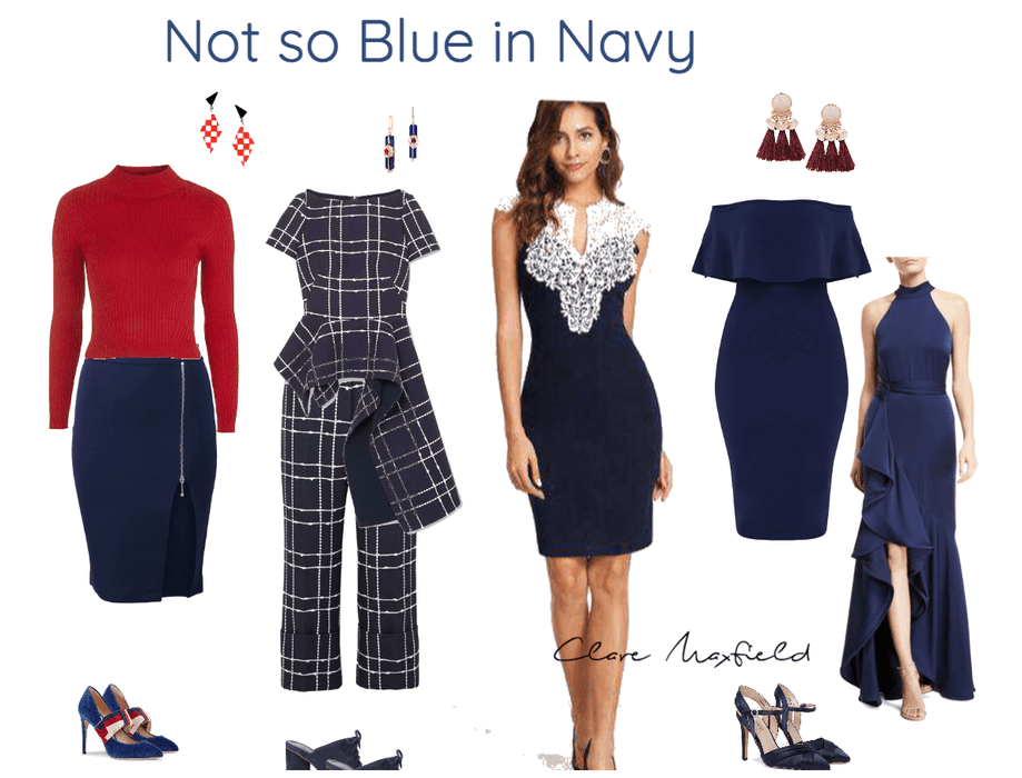 Not so blue in navy