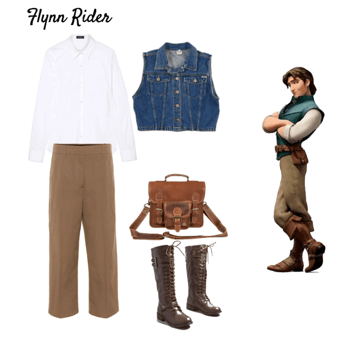 Ideas for a Flynn Rider Disneybound