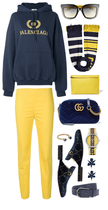 Color Code: Blue and Yellow