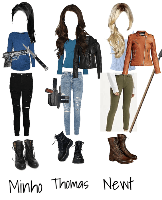 The maze runner female outfits