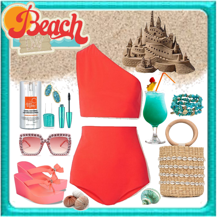 Beach Day—Bikini Challenge