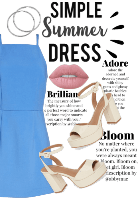 Simple Summer Dress