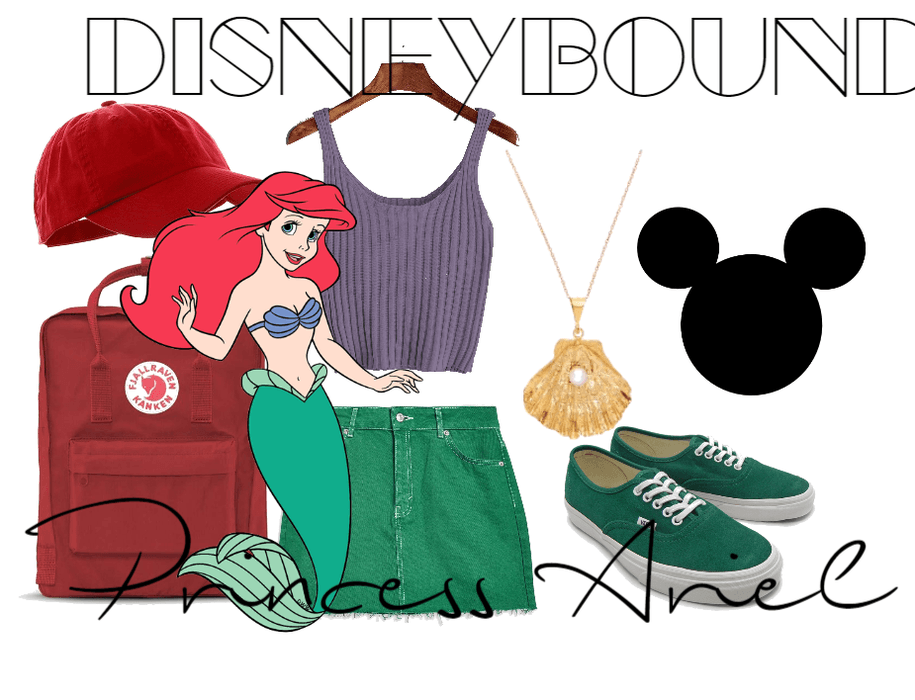 Ariel Disneybound