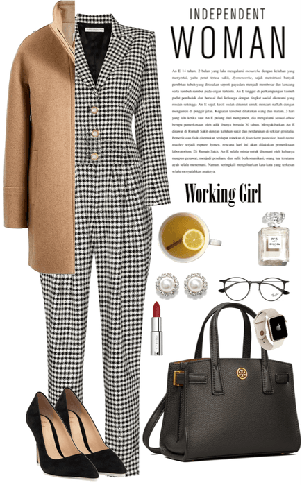 Houndstooth Pant Suit