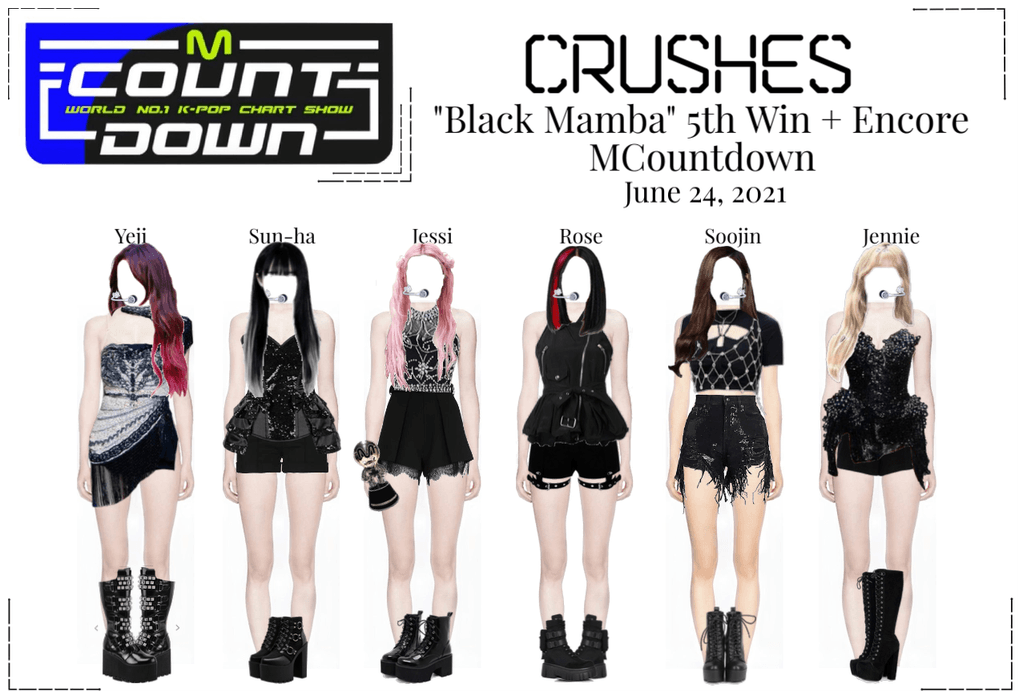 Crushes (호감) "Black Mamba" 5th Win