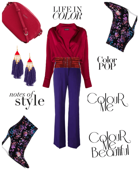 Daring to be bold in my color combinations