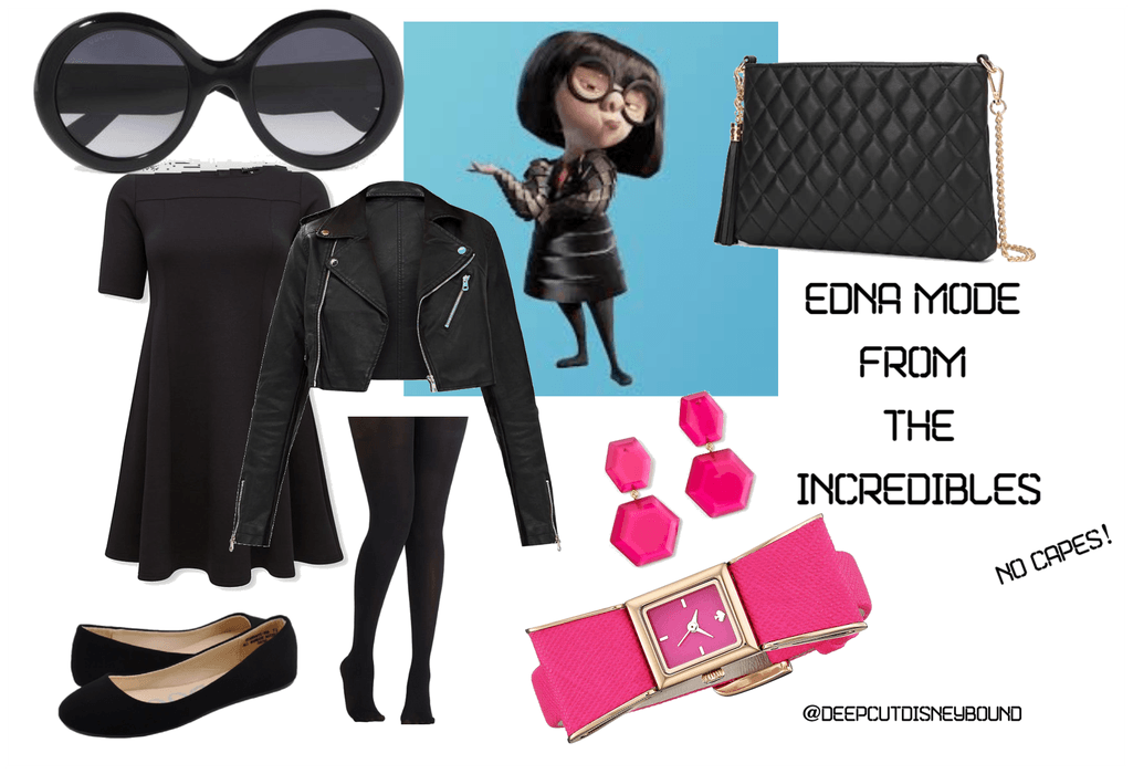 Edna Mode The Incredibles Disneybound