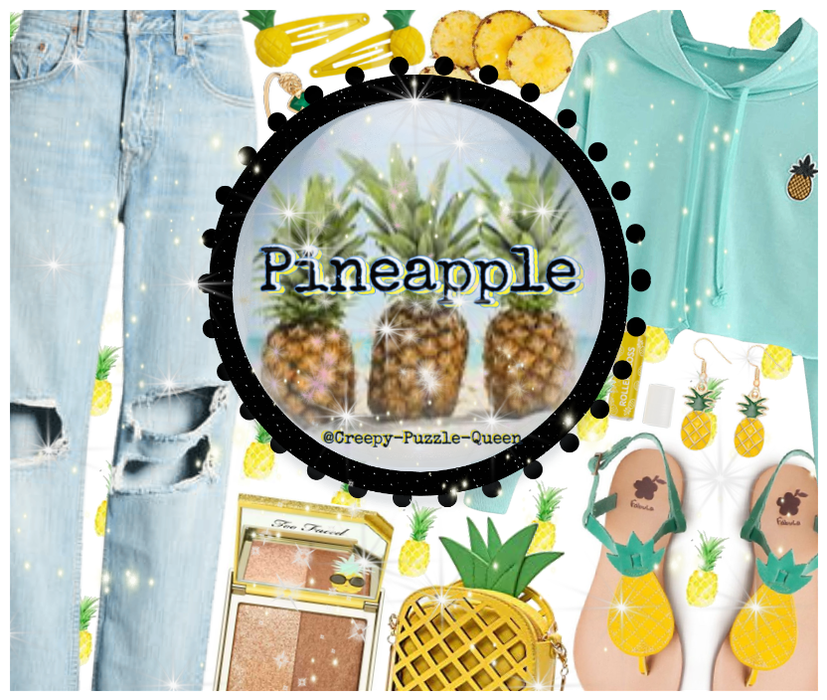 #Pineapple #Jeans-&-Cute-Top-Outfit-Challenge