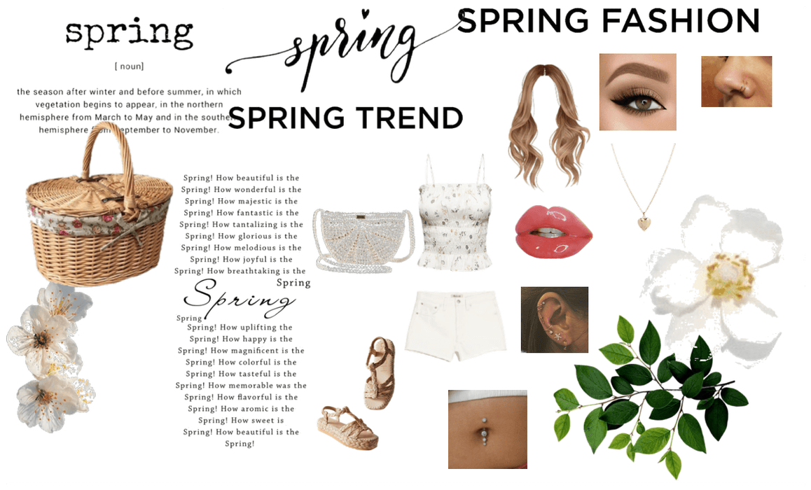 The Spring Trend/Fashion