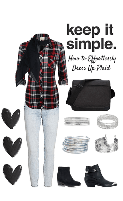 How to Effortlessly Dress Up Flannel