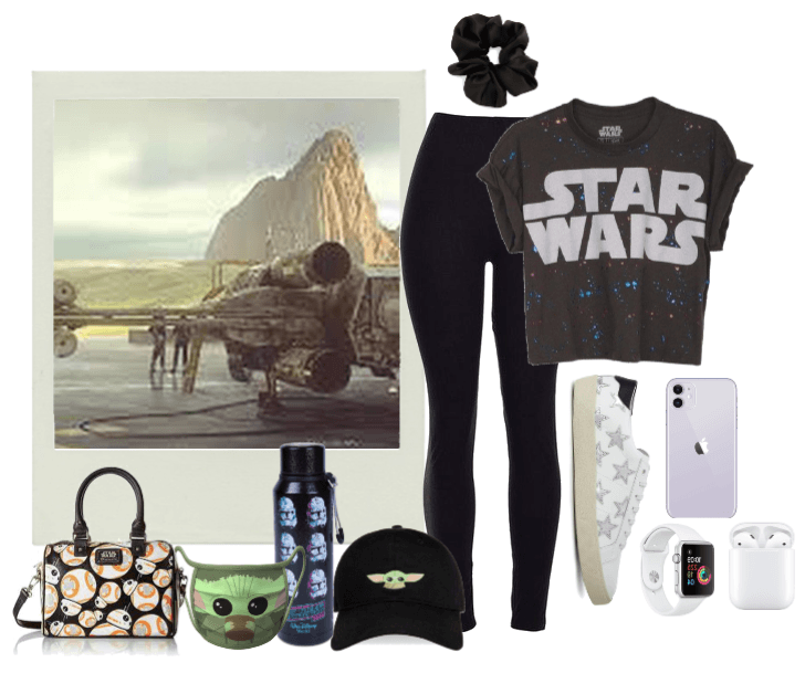 Disney Bound: Star Wars Workout Outfit
