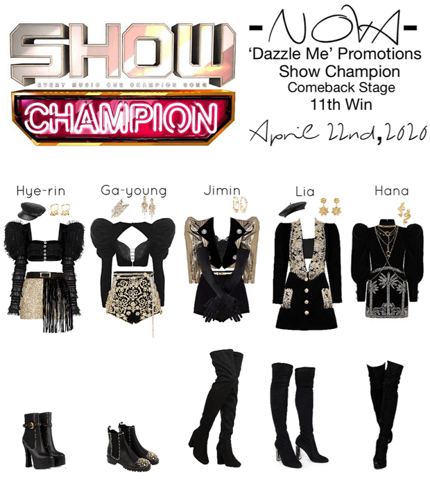 -NOVA- ‘Dazzle Me’ Show Champion Stage