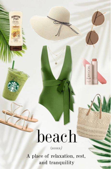 Tropical Beach Day🏝