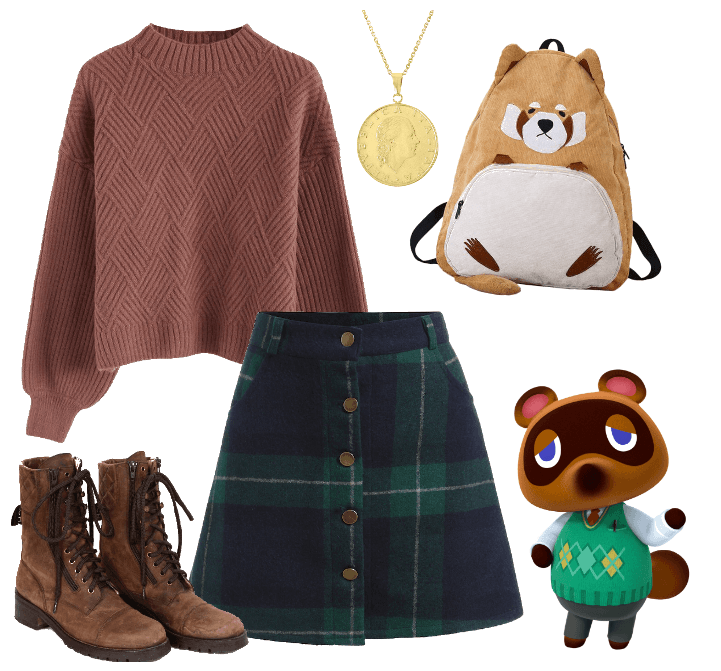 Animal Crossing Tom Nook Inspired Outfit