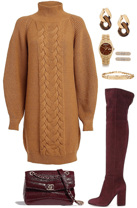 what's fall without sweater wool dress ?
