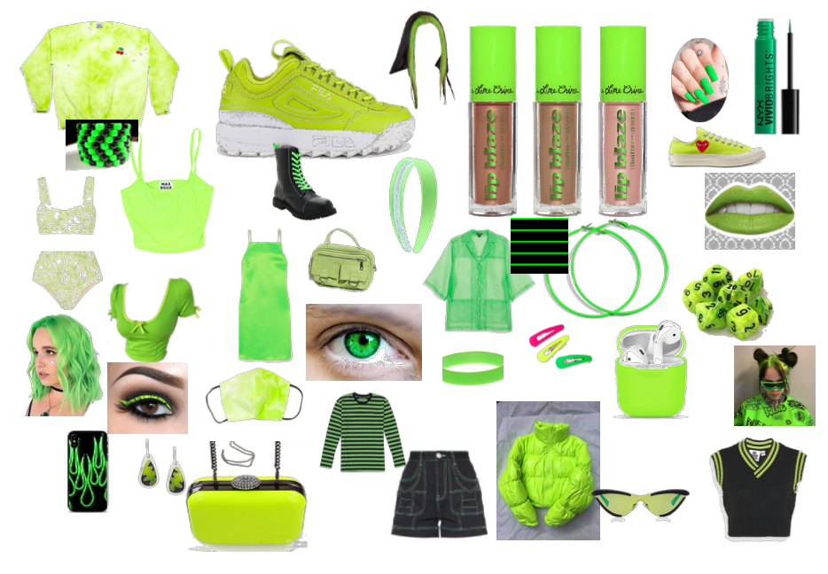 Lime and Black