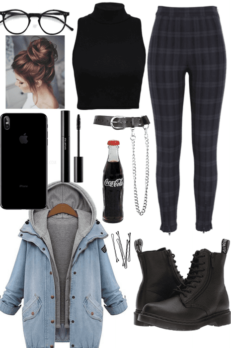 Simple trendy outfit