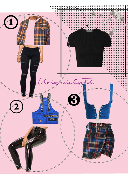 3 Ways to style a simple black cropped Tee