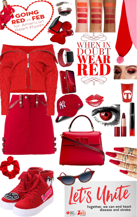 wear red ♥️