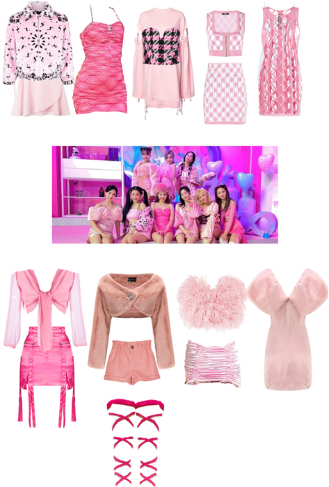 twice scientist pink outfits