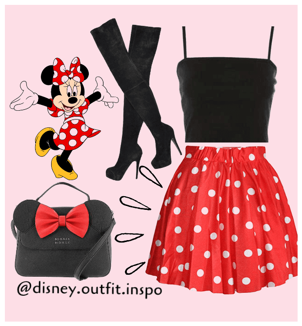 Disney Outfit Inspo Minnie Mouse