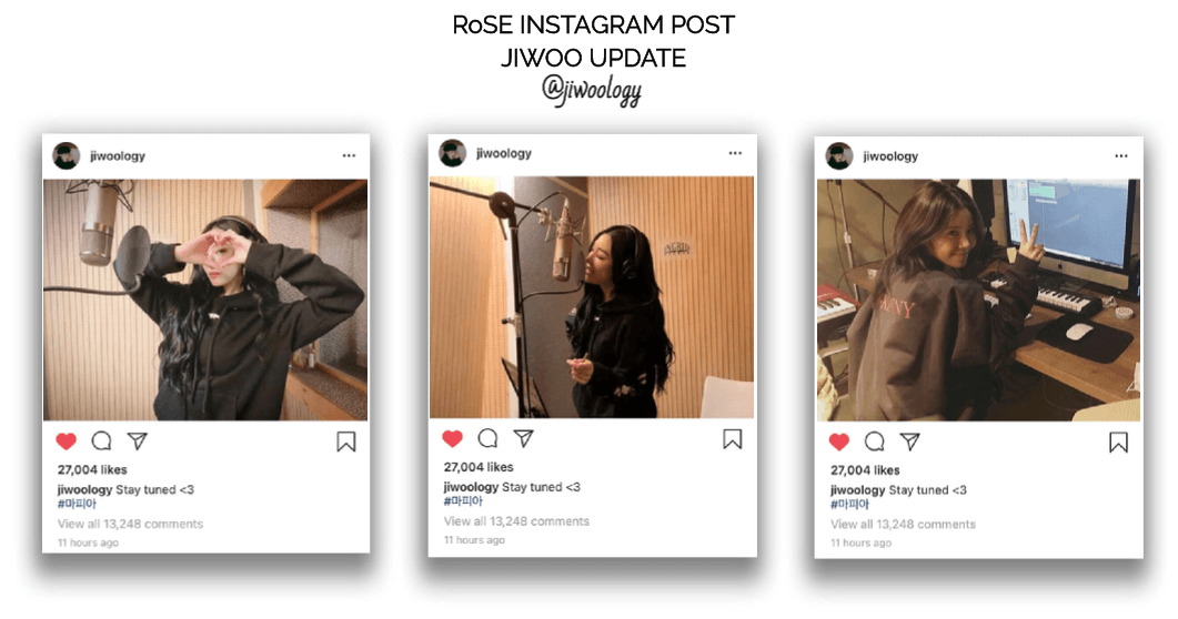 {RoSE}[Jiwoo] Official Instagram Post