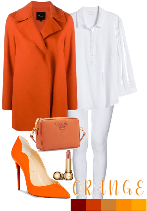 orange coat ✨