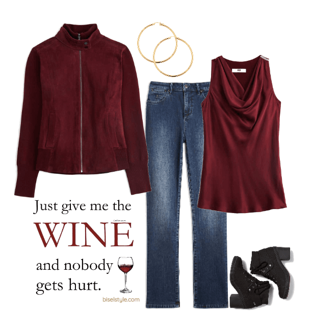 A Fall Outfit for Wine-o's