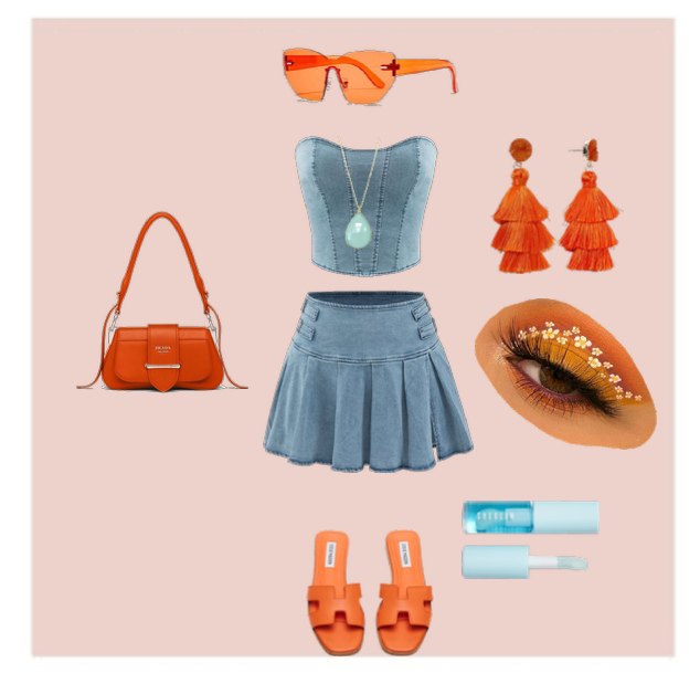 Complementary Orange blue