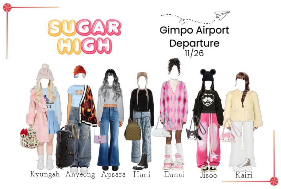 Sugar High Gimpo Airport Departure 11/26