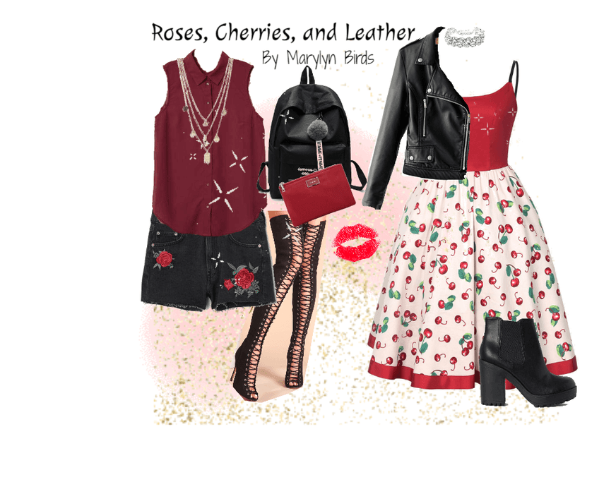 Roses, Cherries, and Leather