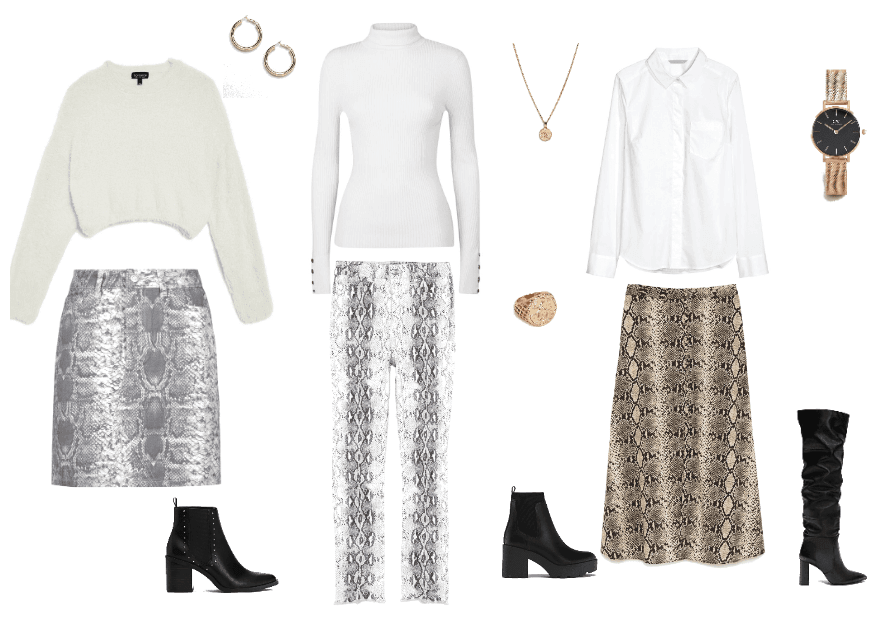 Snakeskin outfit ideas