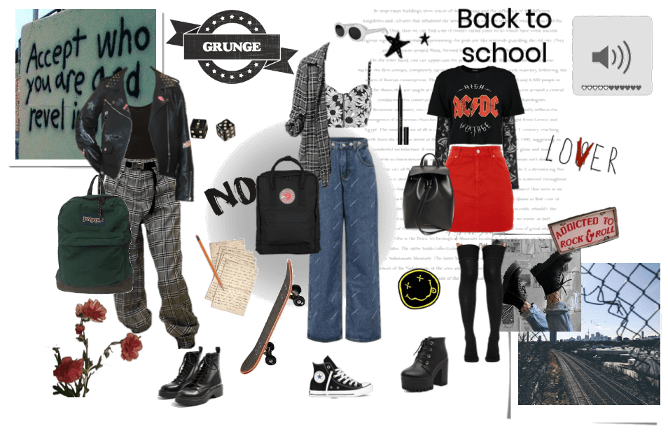 Grunge Is Back To School